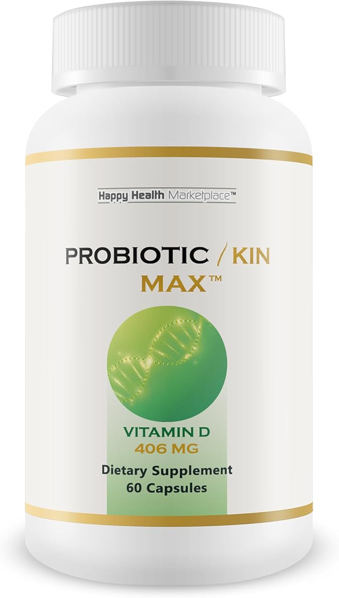 Probiotic/Kin Max - Our Best Probiotics for Women - Our Best Probiotics for Digestive Health Gut Health &amp Immune Health - Premium Daily Probiotic for Women &amp Men - Acidophilus Probiotic Caps