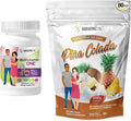 BariatricPal 30-Day Bariatric Vitamin Bundle (Multivitamin ONE 1 per Day! Chewable with 45mg Iron - Mixed Berry and Calcium Citrate Soft Chews 500mg with Probiotics - Piña Colada)