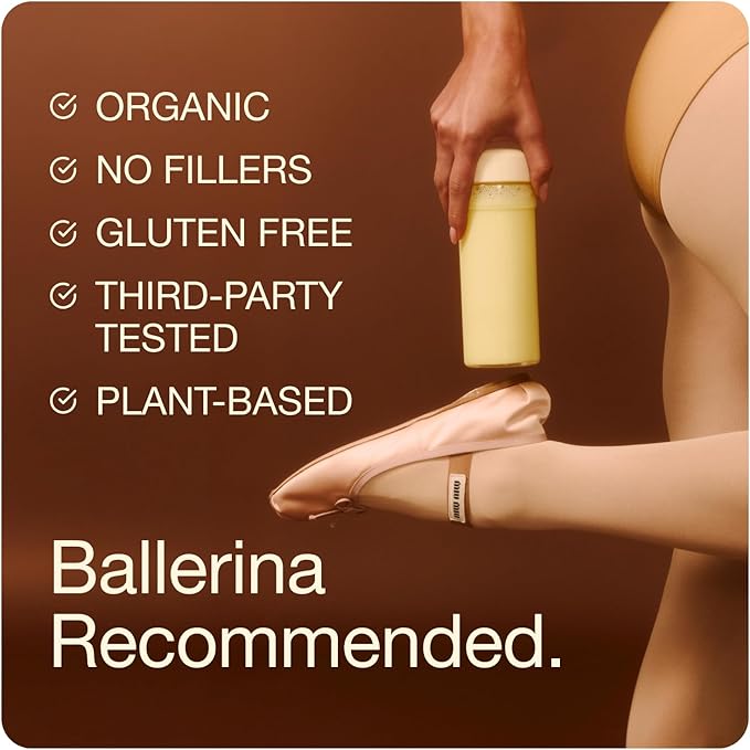 Get Golden Organic Classic Vanilla Protein Powder | 21g of Plant Based Protein Powder | Low Carb Gluten Free Dairy Free No Added Sugar Non-GMO | For Shakes &amp Smoothies (20 Servings 1.4lb Bag)