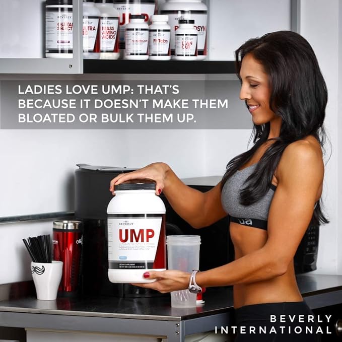 Beverly International UMP Protein Powder Vanilla. Unique Whey-Casein Ratio Builds Lean Muscle. Easy to Digest. No Bloat. (32.8 oz) 2lb .8 oz