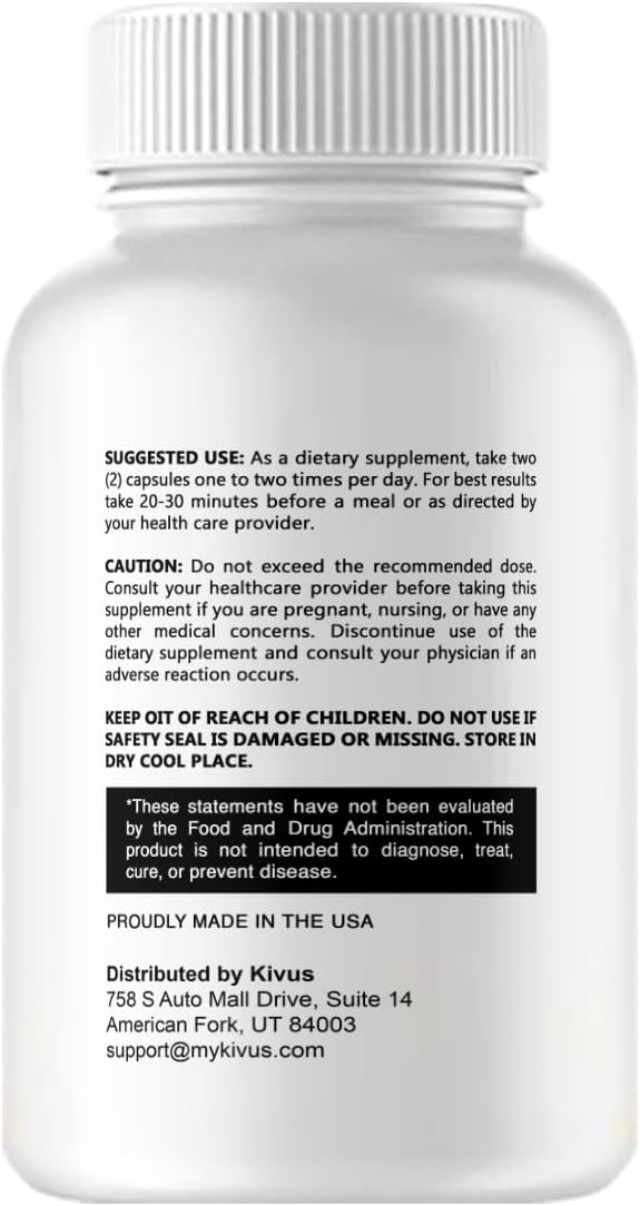 kivus Nerve Revive 360 - NerveRevive 360 Capsules (2 Pack 120 Capsules)