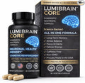LumiBrain™ CORE Brain Supplement for Memory and Focus Caffeine-Free Nootropic for Brain Energy 90 Capsules