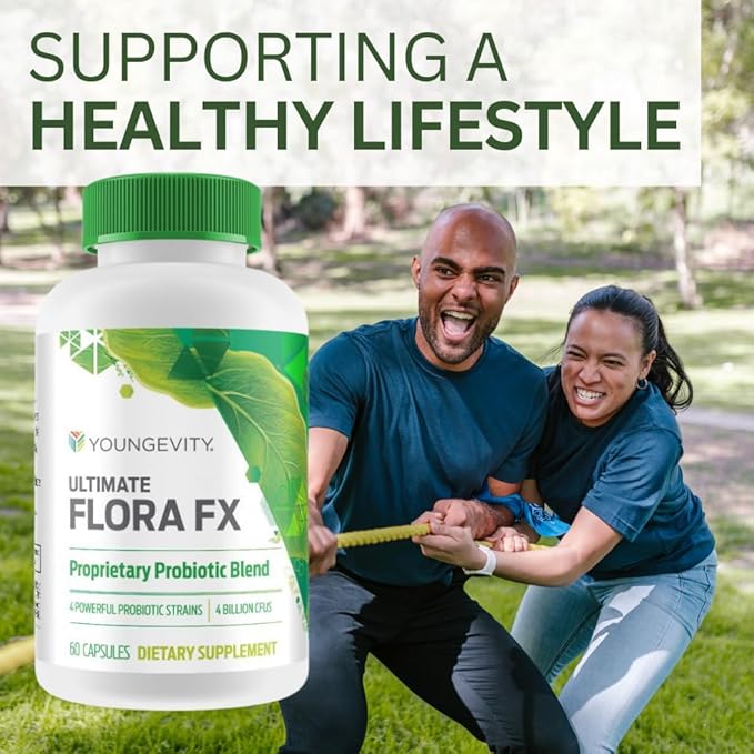 Youngevity Ultimate Flora FX - 60 Capsules - 2 Bottles