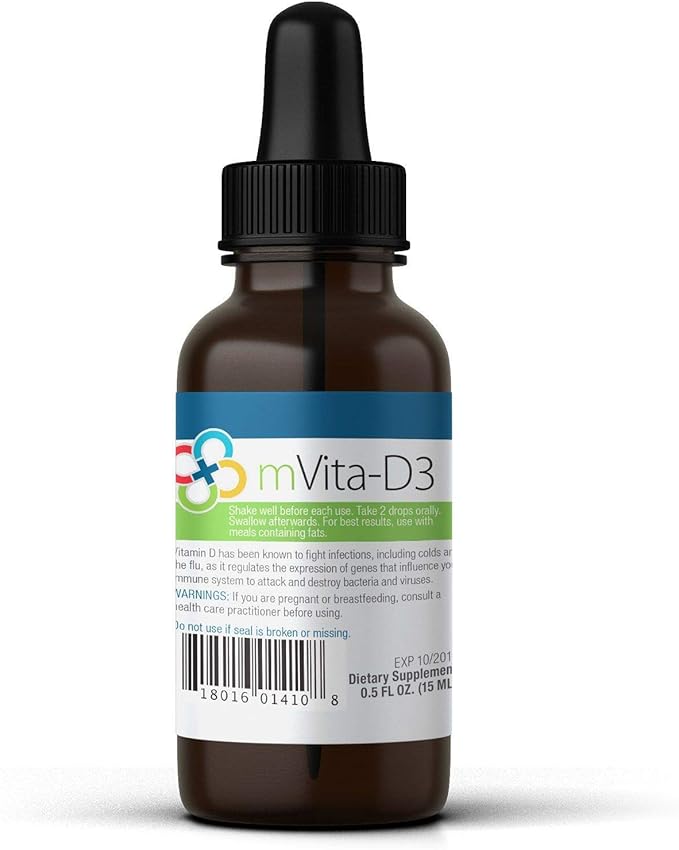 New Premium Vitamin D3 with K2 Liquid Drops – Includes Organic Aloe Vera Goji for Absorption – Supports Immune &amp Bone Health – 4833 IU of D3 &amp 63mcg of K2 MK7 Per Serving
