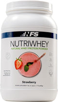 NF Sports Post Workout Nutri Whey Protein Powder Dietary Supplement Amino Energy Supports Immunity BCAA Powder Helps Fight Stress (Alpine Strawberry Powder 828g 23 Servings)