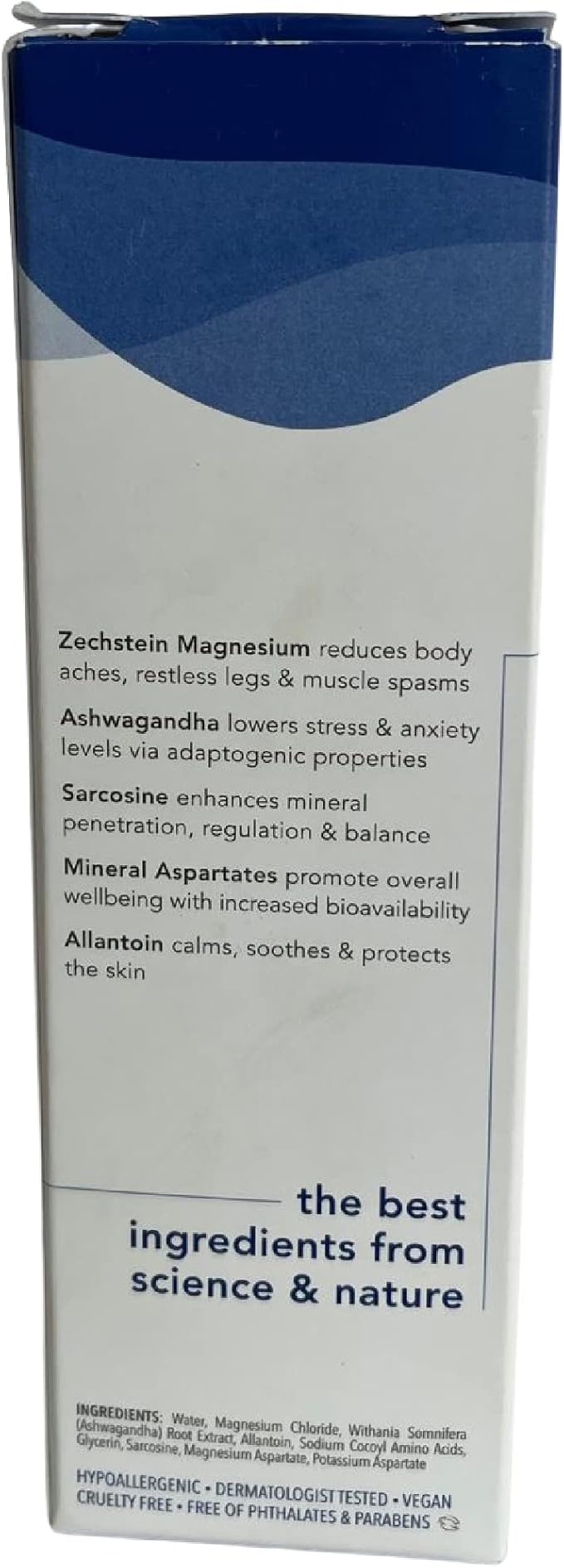 Dream State Magnesium Sleep Spray with Pure Dead Sea Magnesium Chloride - Quick Absorption on Feet &amp Skin