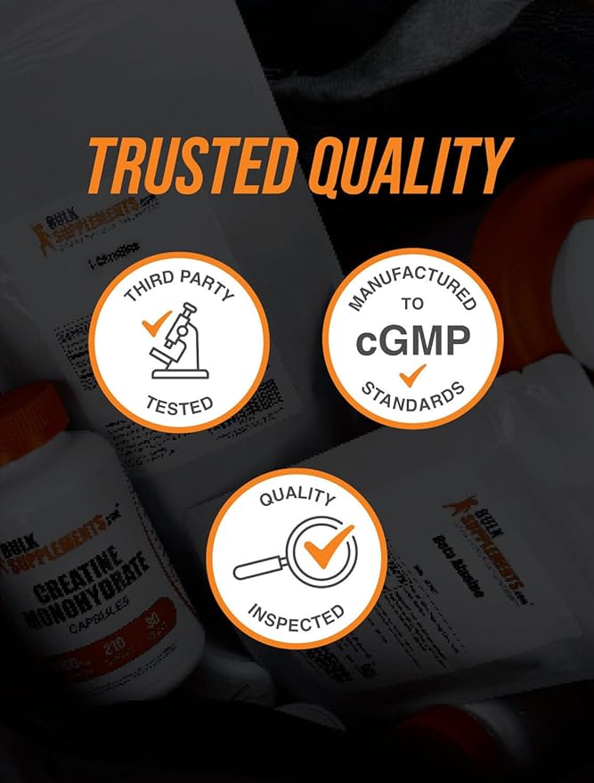 BulkSupplements.com Calcium Gluconate Powder - Calcium Gluconate Supplement - Gluten Free 600mg per Serving 1kg (2.2 lbs) (Pack of 5)