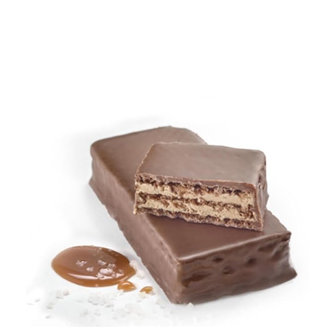 Nutmeg State Nutrition - High Protein Wafer Bars Protein Snack Bars Low Calories Low Sugar 7 Servings Per Box (1 Box (7 Servings) Butterscotch)