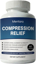 Mentara Compression Relief Magnesium Complex – Advanced Spinal &amp Nerve Support Supplement with Glycinate Malate &amp Taurate – Supports Disc Hydration Mobility &amp Daily Comfort – 90-Day Supp