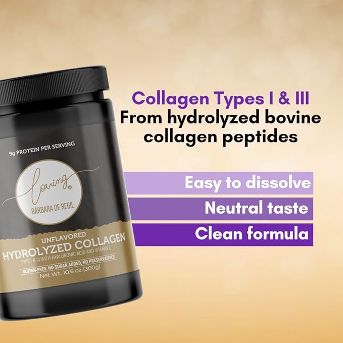 HYDROLYZED Collagen Loving IT Barbara DE REGIL