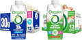 Bundle of Orgain 30g High Protein Shake Vanilla Bean 5g BCAAs 11 Fl Oz + Orgain Organic Nutritional Protein Shake Strawberries &amp Cream 16g Grass Fed Whey Protein 11 Fl Oz 12 Pack Each