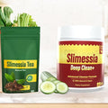 Slimessia Herbal Tea Bundle – Deep Clean+ &amp Digestive Support Blend | 2 Premium Tea Formulas