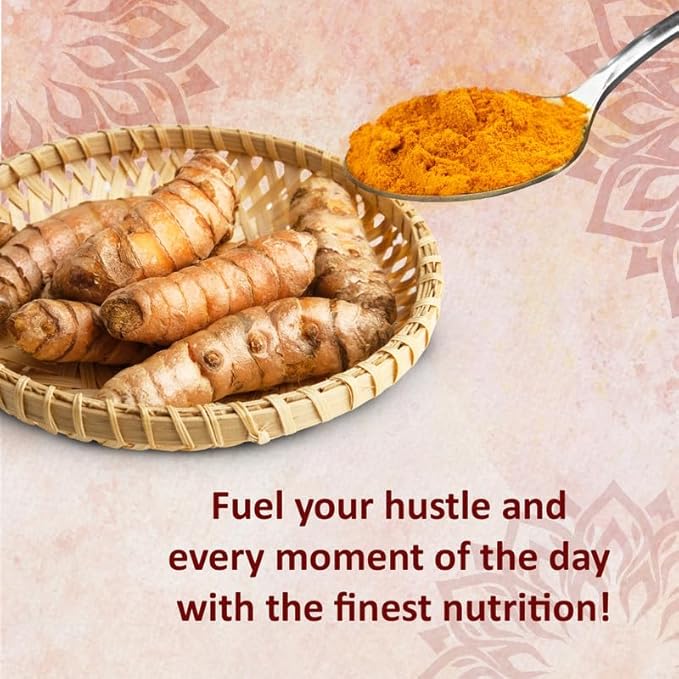 Reddy Naturals Vitamin K2 D3 with Turmeric Curcumin – Vitamin K2 + D3 Supplement Powder for Daily Wellness Plant-Based Nutrition &amp Clean Natural Ingredients – Premium Turmeric K2 D3 Blend (120 g)