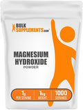 BulkSupplements.com Magnesium Hydroxide Powder - Magnesium Hydroxide Supplement - Food Grade &amp Gluten Free 1g per Serving 1kg (2.2 lbs) (Pack of 1)