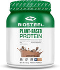 BIOSTEEL Elite Plant-Based Recovery Vegan Protein with Brown Rice Protein Pea Protein and Hemp Protein Chocolate Flavor 14 Servings Gluten-Free