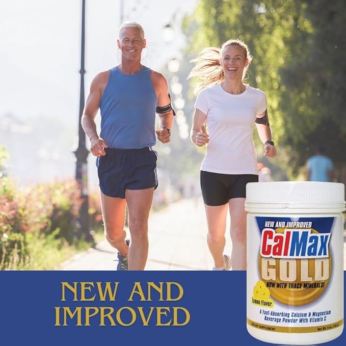 Dr Newton's Naturals Vitamin D3 Fast Melting Tablets and CalMax Gold Powder Drink Mix Bundle