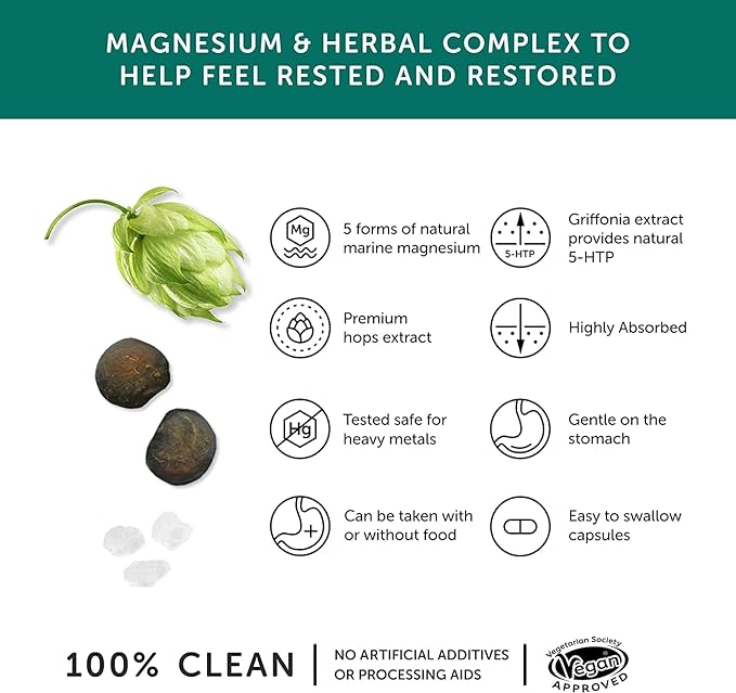 Together Oceanpure Night Time Magnesium Complex 60 Capsules