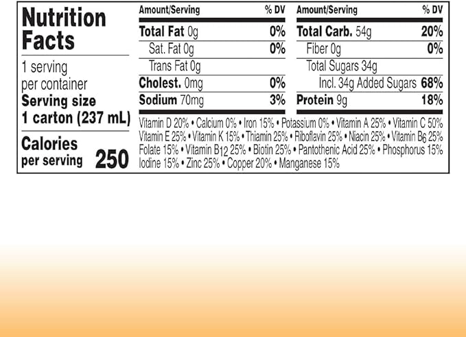 BOOST Breeze Clear Nutritional Drink 9g Protein 250 Nutrient-Rich Calories Wild Berry (Pack of 24) &amp Orange (Pack of 24)