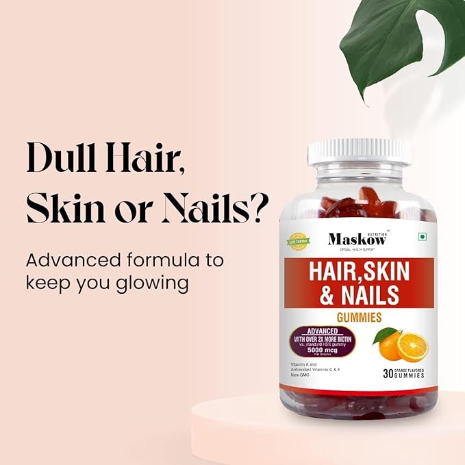 NUTRITION HAIR SKIN &amp NAILS GUMMIES for IMMUNITY