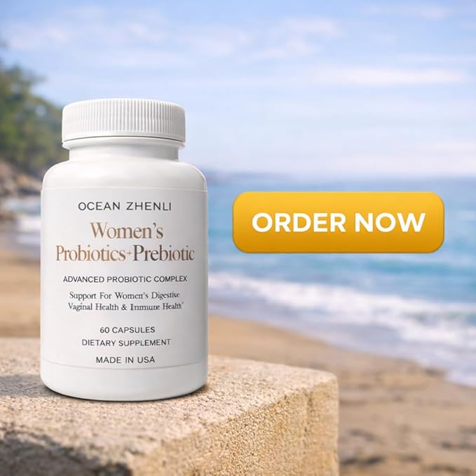 Women’s Probiotics + Prebiotic Supplement – 60 Capsules
