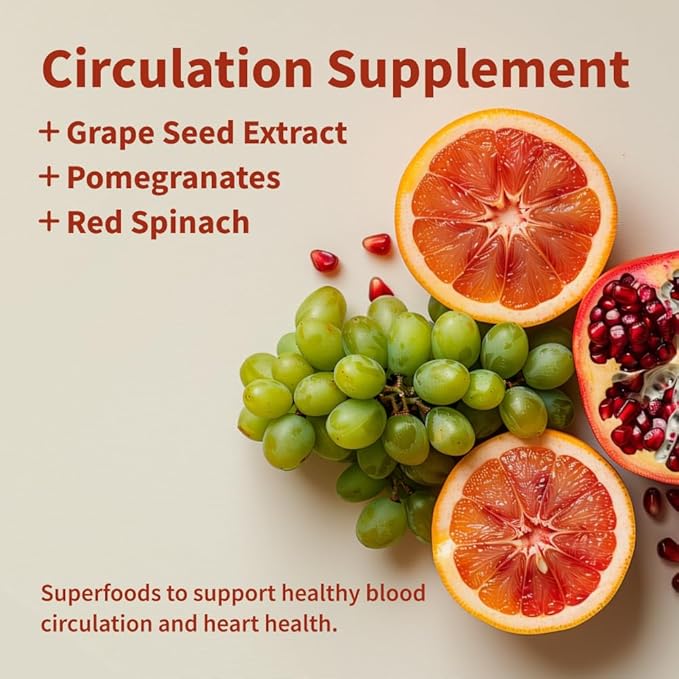Snap Supplements Circulation Health Blood Circulation Supplements to Support Healthy Blood Flow and Circulation 250g