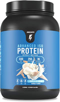 InnoSupps Advanced Iso Protein | 100% Whey Isolate Protein Powder | No Artificial Sweeteners| Low Fat Low Carbs | 25g of Protein | Hormone Free Gluten Free Soy Free | (Vanilla Ice Cream)