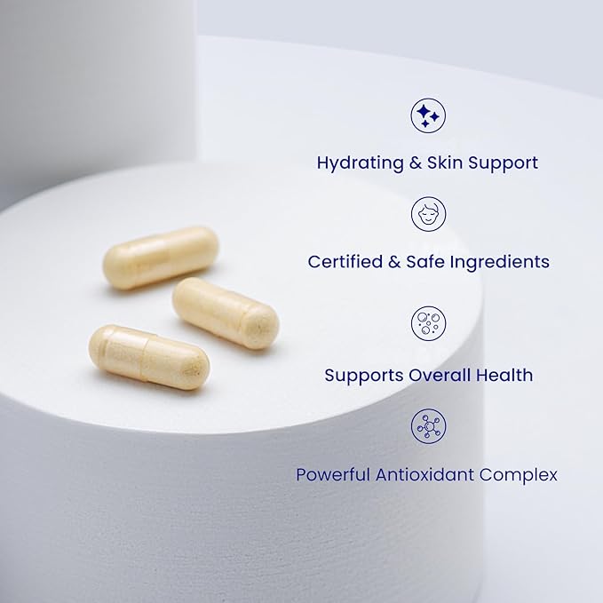 Relumins L-Glutathione Complex 1650mg - Spring Glow Essentials Antioxidant Support with Alpha Lipoic Acid NAC L-Methionine &amp Vitamin E for Skin Made in USA - 90 Vegetarian Capsules x 3 Bottles