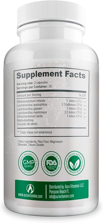 Bacterium Plus Natural Product Vegetarian Capsules General Well-Being - 60 Count - Pack of 1