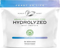 Muscle Feast Hydrolyzed Whey Protein Powder Grass Fed and All Natural Hormone-Free Hydro Whey Powder for Men and Women Gluten Free Non-GMO Delicious Hydrolyzed Protein Powder Unflavored 2lb