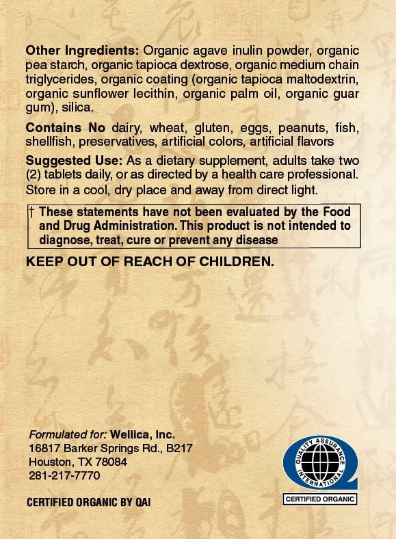 Zen Organic Men's Multi-Vitamin &amp Mineral Supplement Made from Organic Fruits Vegetables &amp Herbs (120)
