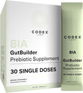 Prebiotics for Digestive Health &amp Immune System Support – Dietary Fibers Antioxidants &amp Superfoods for Gut Barrier Strength &amp Gut Microbiome Balance | 30-Day Supply | Codex Labs BIA GutBu