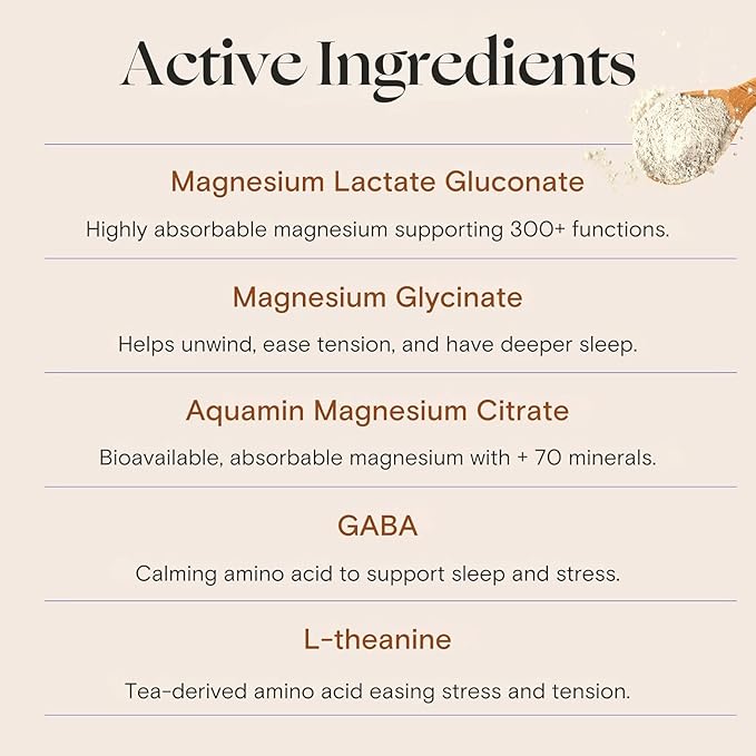 Foria Mellö Magnesium Supplement Superblend Powder - Magnesium Glycinate with L-Theanine GABA and Trace Minerals - Supports Sleep Relaxation and Balanced Energy - Unflavored 10-Pack Singles
