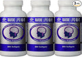 3 packs Marine Lipid NU-11 (200 Softgels)