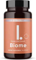 Biome 9-Strain Probiotic Formula Supports a Balanced Gut Microbiome Powerful Gut Probiotics with Greenselect Phytosome - 60 Capsules