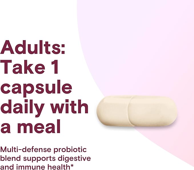 Phillips' Colon Health Daily Probiotic Capsules4-in-1 Symptom Defense to Help Defend Against Occasional GasBloatingConstipationand DiarrheaDaily Supplement90 Count (Pack of 2)