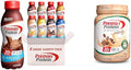 Premier Protein 8 Flavor Protein Shake Variety Pack and Cafe Latte Protein Powder Bundle 30g Protein 24 Vitamins &amp Minerals