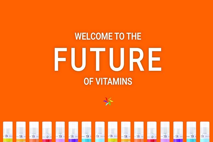 Spectraspray Kids Multivitamin Oral Spray – 10 Essential Vitamins D3 (500IU) &amp B12 Active Form for Immune Support Ideal for Back to School 30 Day Supply