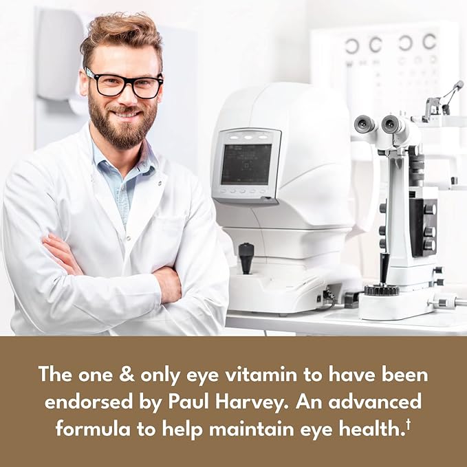 Hi-Health Premier Formula for Ocular Nutrition 200 Capsules The Original Paul Harvey Eye Vitamin for Healthy Vision
