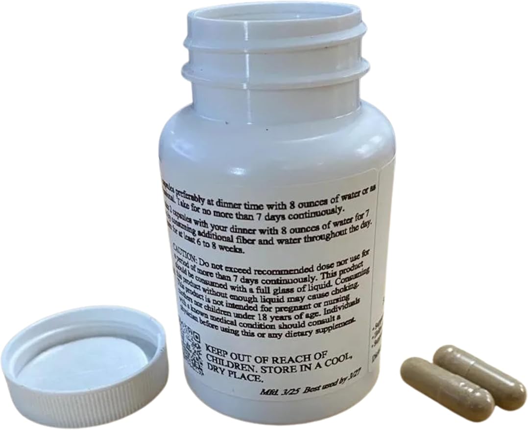 3D's Essentials Complete Gut Support - Activated Charcoal Black Walnut Blend Colon Support - 3 Bottles