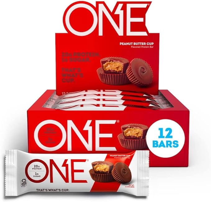 ONE Protein Bars with 20g Protein Quest Nutrition Lemon Cake Protein Bars High Protein Gluten Free 12 Count