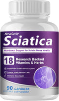 for NeuropathySciatica Nerve Support Supplement - Alpha Lipoic Acid for Nerve Health in Feet Hands &amp Legs - 90 Capsules