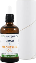 DMSO &amp Magnesium Oil Mixture by Dr. Hartmut Fischer (3.4 Oz) Pharmaceutical Grade Ingredients High Purity Low Odor Heiltropfen®
