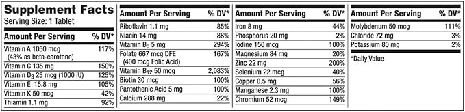 Silver Women 50+ Plus (275 ct) | Silver Multivitamins for Women Over 50 | Multimineral Supplement Tablets | by R&ampC Store
