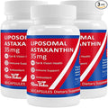 35mg Liposomal Astaxanthin Supplement - Powerful Antioxidant Support for Skin Joint &amp Eye Health - Natural Anti-Aging Formula with Pure Astaxanthin - Vegan Non-GMO 180 Capsules