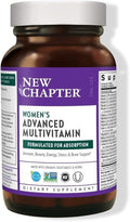 New Chapter Women's Multivitamin Every Woman Fermented with Probiotics + Iron + Vitamin D3 + B Vitamins + Organic Non-GMO Ingredients - 48 ct