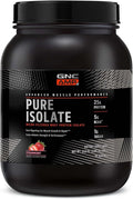 GNC AMP Pure Isolate Protein - Strawberry (28 Servings)