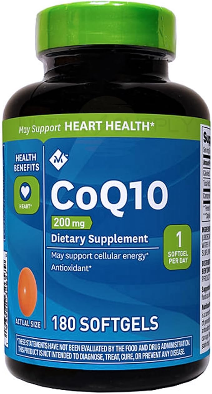 Members Mark CoQ10 200 mg. (180 Count.)