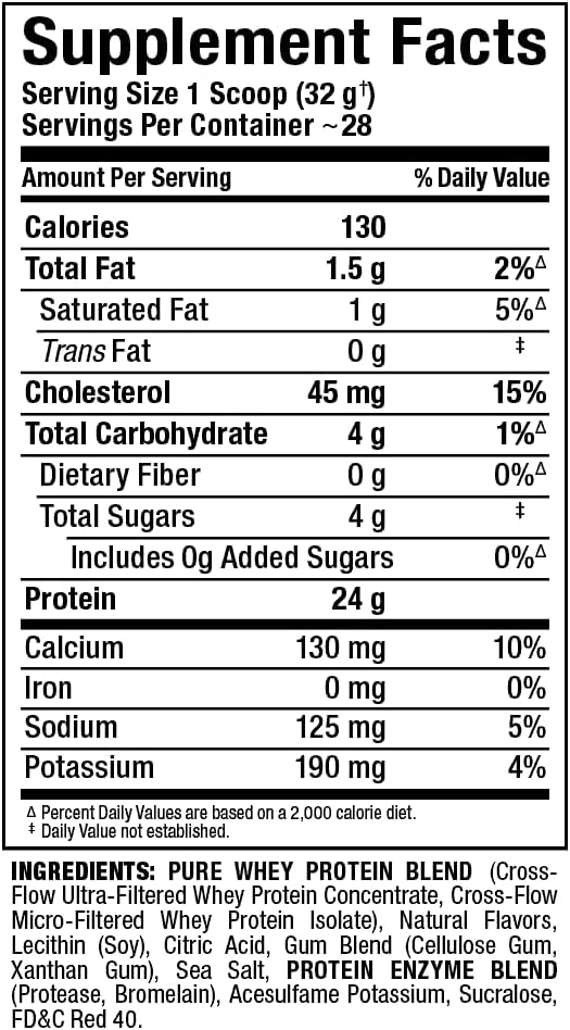 ALLMAX Nutrition Gold ALLWHEY Strawberry - 2 lb - 24 Grams of Protein Per Scoop - Gluten Free Low Carb &amp Low Sugar - Approx. 30 Servings
