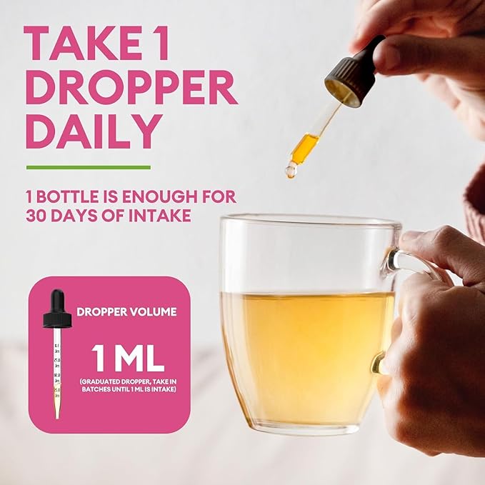 (3 Pack) Magnesium Liquid Drops - 8 in 1 Magnesium Complex Supplement with Magnesium Glycinate Citrate Malate Taurate for Brain Night Muscle Bone Cramps Raspberry Flavor