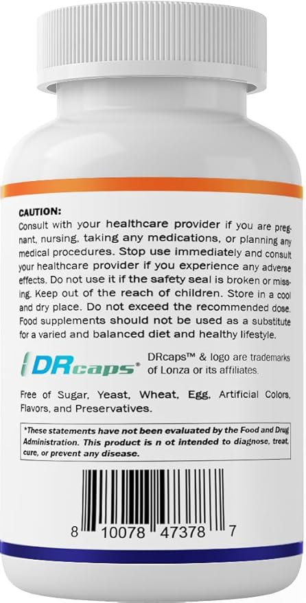 Vitamatic Lactobacillus Gasseri - 12 Billion per DR Capsule - 60 Count - Digestive Support - Made with Prebiotic Inulin Fiber- 2 Pack